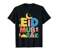 Eid Mubarak, Eid Ropa para Niños para Ayuda Musulmana Eid al Fitr Camiseta