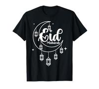 Eid Mubarak Feliz Ramadán Fiesta Islámica Islam Musulmán Camiseta