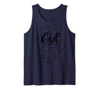 Eid Mubarak Feliz Ramadán Islam Islámico Fiesta Musulmán Camiseta sin Mangas