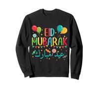 Eid Mubarak Kareem Feliz Ramadán Fiesta Islámica Musulmán Sudadera