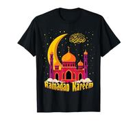 Eid Mubarak Ramadan Kareem Ayuno Niño islámico Musulmán Camiseta
