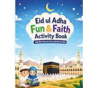 Eid-ul-Adha Fun & Faith Activity Book: Hajj Word Search & Fun Activities (Moonlight Blessings Series)