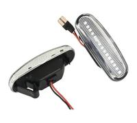 EIDASH Lámpara Señal Giro Retrovisor Para Nemo PARA Panel PARA Estate 2008-2019 2 Piezas Luz Señal Giro Dinámica Lámpara Repetidora Indicador Espejo Lateral(Dynamic Crystal)