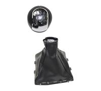 EIDASH Perilla Palanca Cambios Para O&pel Para Vectra C 2002-2005 Pomo Palanca Cambios Cuero Y Cromo(3)