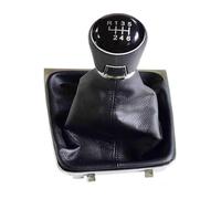 EIDASH Perilla Palanca Cambios Para VW Para G&olf 7 A7 MK7 Para GTI Para GTD 2013-2018 Pomo Cambio Marchas Cubierta Cuero PU 5 Y 6 Velocidades