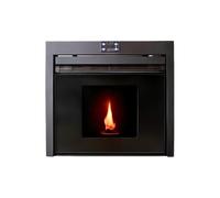 EIDER BIOMASA Insertable de Pellets Insert CANADÁ 11 - 10,3 kW - Rendimiento 92% - hasta 237 m³ - Tolva 13 kg - Programable WiFi - Clase
