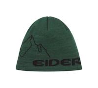 Eider - Gorros - Jacquard beanie Deep Green de Lana - Verde Verde one size