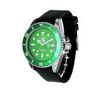 EIDIKA Reloj mecánico automático para hombre, serie Submarine, calendario de fecha, manecillas y marcadores luminosos, fondo de caja de exposición, resistente al agua, cuerda automática, deportivo, 43