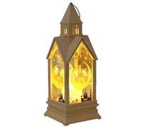 EidMubarak - Farol LED para musulmanes, Ramadán, iluminación nocturna, decoración del hogar, festival de Ramadán, musulmanes