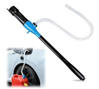 Eidoct Bomba de líquido eléctrica, bombea hasta 2.5 galones por minuto, bomba eléctrica de sifón líquido de mano, para gasolina, agua, aceite (pilas no incluidas)