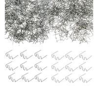 Eieenotee 1400 Grapas para Soldador de Plástico, Grapas de Soldadura de Plástico, Grapas de de de 0,6 A 0,8 mm, Suministros de Soldadura para Soldador de Plástico.