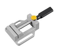 Eieenotee Alicates Planos RáPidos de AleacióN de Aluminio Mini Tornillo de Banco Ligero Alicates Planos Simples Herramienta de FijacióN