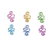 Eieenotee Anillo de Tensión de Ganchillo, Anillo de Control de Tensión de Hilo para Diestros, Anillo de Ganchillo Ajustable para Tejedores de Dedos