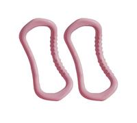 Eieenotee Anillo de Yoga para Pantorrillas - Anillo de Yoga para Piernas Delgadas, Círculo de Fitness para Pilates, Estiramientos y Entrenamiento de Resistencia, Color Rosa