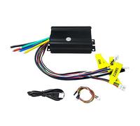 Eieenotee Controlador de Motor Sin Escobillas 75100 FOC Single Drive ESC para Scooter de Bicicleta EléCtrica 4-16S 50A 75V Controlador de Velocidad