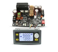 Eieenotee Convertidor Buck de 22 A y 1400 W, Módulo Reductor CC/CV, Fuente de Alimentación Regulada Ajustable con Pantalla LCD, 5 V, 12 V, 24 V, 36 V y 48 V