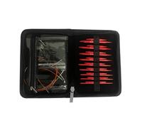 Eieenotee Juego de Agujas de Tejer Circulares con Gancho de Ganchillo, Herramientas para Tejer y Tejer con Agujas de Ganchillo B