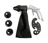 Eieenotee Kit de Herramientas de Chorro de Neumático Juego de Máquina de Chorro de Máquina de Chorro de Versátil Máquina Pulidora de Mano Removedor de Óxido