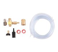 Eieenotee Kit de Inyector de Productos QuíMicos Ajustable, Inyector para Lavadora una PresióN, Inyector de JabóN de 3/8 Pulgadas con Manguera de SifóN y Boquilla de JabóN