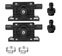 Eieenotee Paquete de 2 de Agua para Taladro EléCtrico Manual, Mini Bomba de Aceite PortáTil con Manguera de Agua, Conectores RáPidos, Bomba de Fluido Autocebante