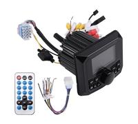Eieenotee Radio Estéreo Marina MP5, Receptor FM/Am, Reproductor Estéreo Marina Impermeable, Conexión 5.0BT para, ATV, Carro