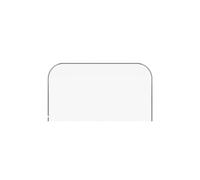 Eieenotee Rígida Transparente de PC para Switch 2, y Antiarañazos, con Placa Frontal Transparente para la Base de Carga.