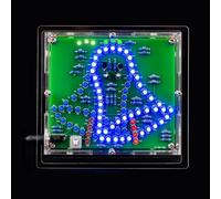 Eiele - Juego de luces LED intermitentes para decoración navideña, ideal para entusiastas de la soldadura y principiantes (requiere soldadura)