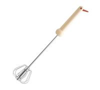 Eier Mixer - Edelstahl Mixer, Halbautomatischer Sahnequirl, Semi-Automatic Halbautomatischer Eierschläger, Für Das Mixen Quirlen Schlagen Und Rühren In Der Küche Beim Backen Kochen Und Für Kuchen