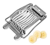 Eierschneider - 13,7x9,3x2cm Tomatenhacker Edelstahl, Mehrzweck Luncheon-Fleischwürfelschneider | Müheloses Küchengerät Zuhause Wohnung Feinkostcafé, Perfekt Schneiden Eier Erdbeeren Kirschen Langlebi