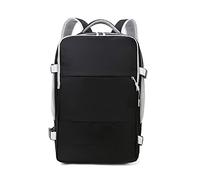 EIFINE Mochila de Viaje Rosa for Mujer, Repelente al Agua, Elegante, Informal, con Correa for Equipaje, Mochila USB (Color : A-Black, Size : 43 * 28 * 16cm)