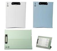 Eiflayn Carpeta,3 Piezas Portapapeles a4,Vertical Carpeta Portadocumentos con Pinza y Tapa, Carpeta a4 con Soporte para Bolígrafo,Adecuado para La Oficina,La Escuela y El Hogar