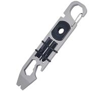 Eiflayn Llave Multiherramienta De Acero Inoxidable, Multitool, Herramienta MultifuncióN Al Aire Libre, Con 2 Puntas De Destornillador, Para Viajar, Acampar, Explorar (9 In 1)