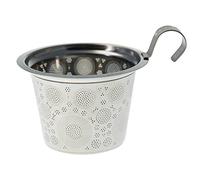 Eigenart Teaeve 89999 - Colador de acero inoxidable para tazas de porcelana Teaeve en color plateado, sin BPA