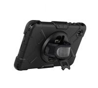 Eiger Correa para Galaxy Tab A9 Plus Protección completa giratoria, Negro