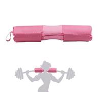 EIGFOH Almohadilla Protectora para Barra de Gimnasio, 44cm, Acolchado para Hip Thrust y Sentadillas, Negro,Rosa, Azul Camuflaje (Rosa Oscuro)