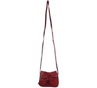 Eighosee 1 bolso de mano para niñas, de piel sintética, bolso de hombro, monedero, monedero, bolso para niños pequeños (rojo), Red, Talla única