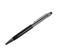 Eighosee 1 lápiz capacitivo 2 en 1 de cristal Stylus Stylus Touch para /////para todos los dispositivos de pantalla táctil, color negro