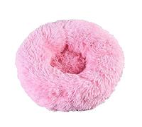 Eighosee 1 Uds. Cama Supersuave para Mascotas Perrera Perro Gatos Redondos de Dormir CáLido de Invierno CojíN de Felpa para Cachorros