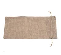 Eighosee 10 bolsas de vino de 14 x 6 1/4 pulgadas, bolsas de regalo para de vino de arpillera con cordón, original