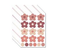 Eighosee 10 Hojas de Pegatinas de Pared para Dormitorio, Pegatinas de Pared Florales, Pegatinas de Esquina de Pared de Flores, Pegatinas de Pared de, DecoracióN de Pared de GuarderíA