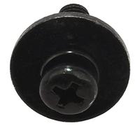 Eighosee 10 lengüetas de metal negro de un solo extremo sin tornillos de montaje, orejeras ligeras para tambor de caja