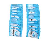 Eighosee 100 fundas desechables de plástico para inodoro, impermeables, para viajes de negocios