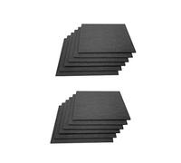 Eighosee 12 almohadillas a prueba de sonido para aislamiento biselado y tratamiento acústico, 30,5 x 30,5 x 1,0 cm