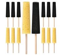 Eighosee 12 Esponjas para Arcilla, Varillas para Cerámica, Herramientas para Recortar Cerámica, Texturizar y Esculpir para Modelar.