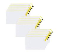 Eighosee 15 bolsas de productos reutilizables, bolsas de altamente lavables para compras, almacenamiento de frutas y verduras, 20 x 30 cm, Amarillo y