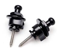 Eighosee 2 correas de seguridad con botón de extremo de guitarra, hebilla de cinturón para guitarra