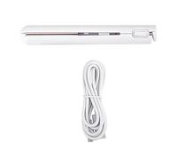 Eighosee 2 en 1 Rizador de Pelo de Doble PropóSito, Mini Alisador de Pelo, Rizador de Viaje, Rizador de Pelo PortáTil Mini USB