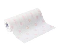 Eighosee 2 paños impresos de tela no tejida, desechables, húmedos y secos, paños de limpieza para el hogar, color rosa