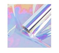 Eighosee 2 papel de regalo de flores arcoíris para tartas, galletas, embalaje de regalo, celofán colorido