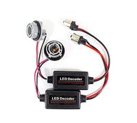 Eighosee 2 unidades de decodificador LED de coche 1156 (BA15S) con cancelación de error de advertencia